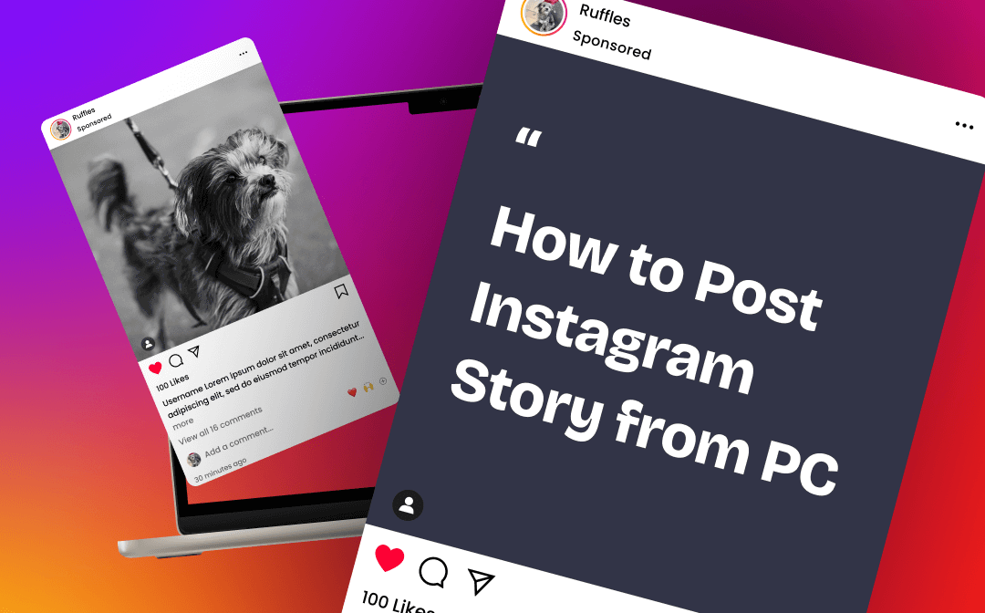 [Quick Guide] How to Post Instagram Story from PC 2023