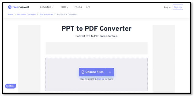 PPT to PDF converter - FileConverter