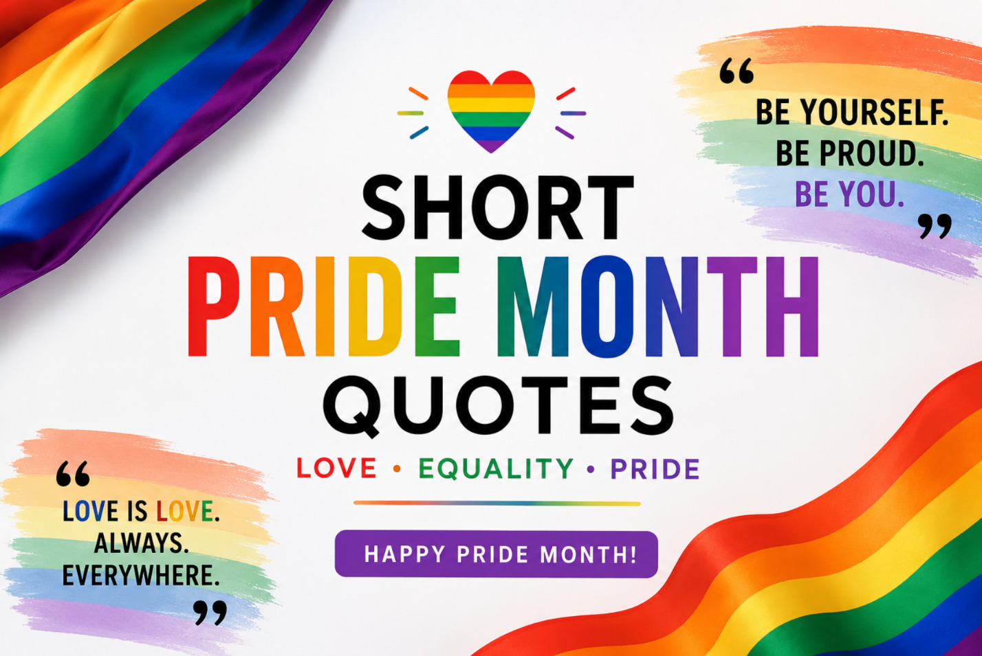 Short Pride quotes