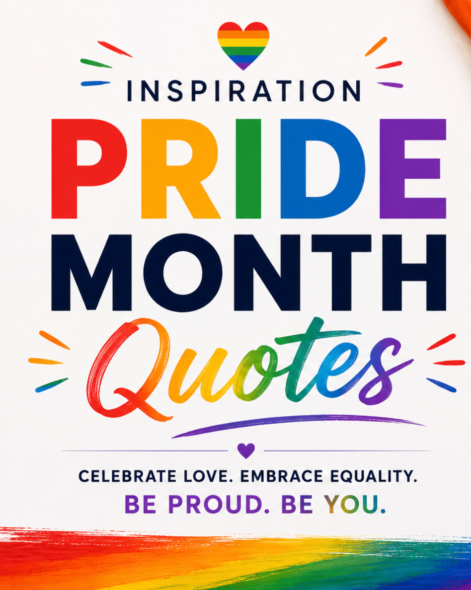 Inspirational Pride Month quotes