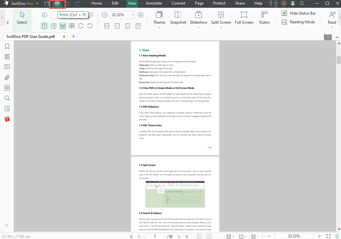 Print PDF Multiple Pages per Sheet on Windows and Mac step 2