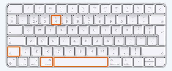 Screenshot on Mac