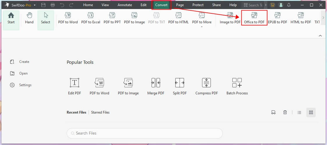 SwifDoo PDF Office to PDF