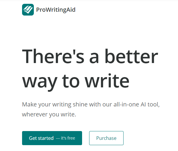 Grammarly Alternative Free: ProWritingAid
