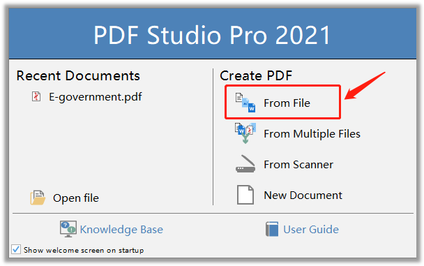 How to create a text file from a PDF in Qoppa PDF Studio