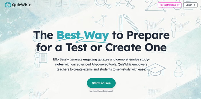 QuizWhiz AI quiz generator
