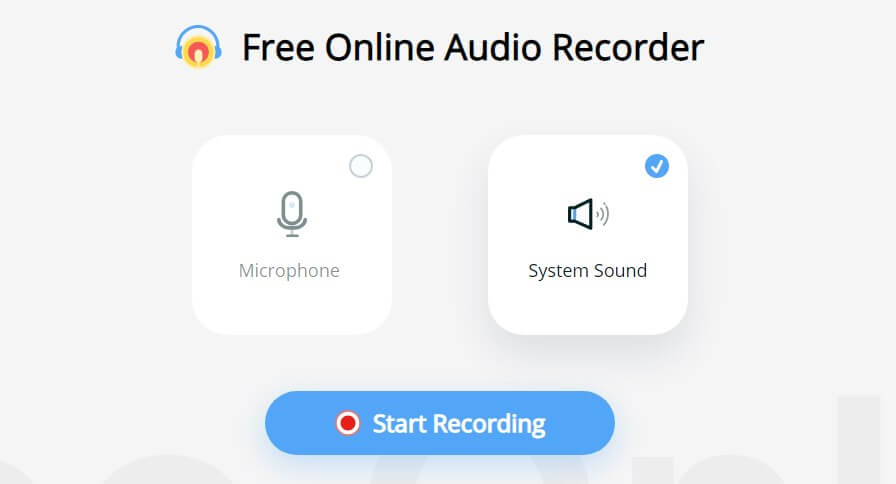 Choose Recording Source