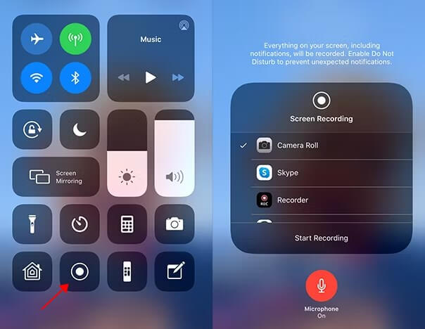 iPhone Screen Recording