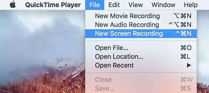 New Screen Recording