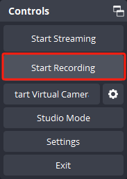 Record screen on Windows 7 with OBS Studio step 5