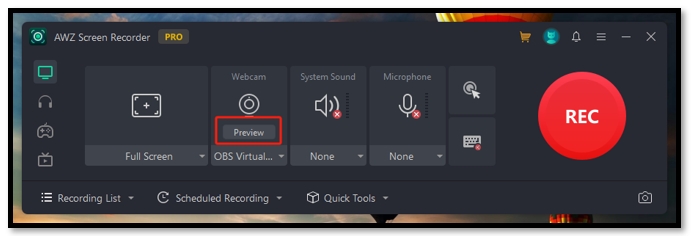 Record videos with a virtual background on Windows