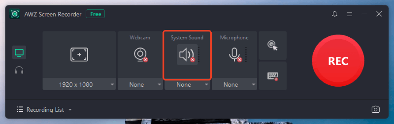 System Audio
