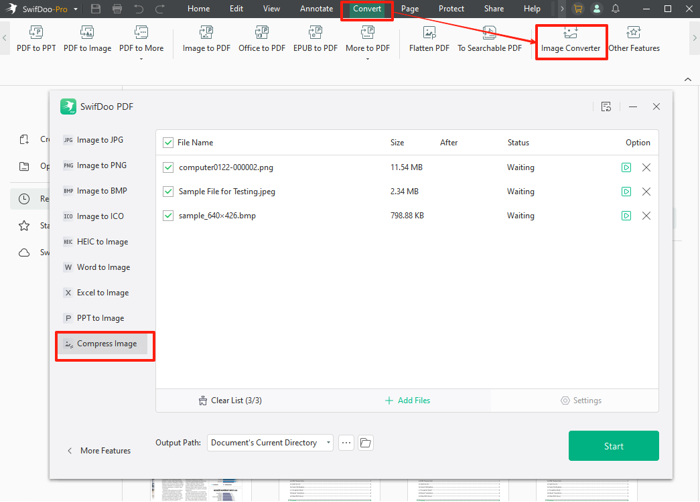 Reduce Image Size in PDF on Windows 4