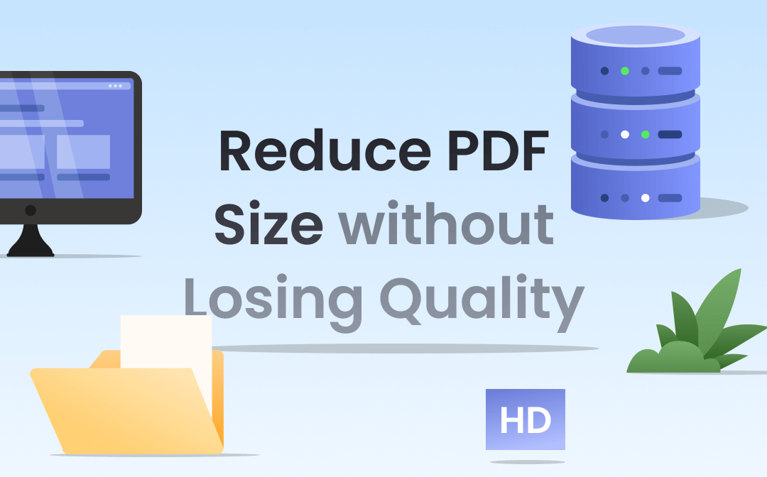 Compress PDF - Reduce PDF size without losing quality