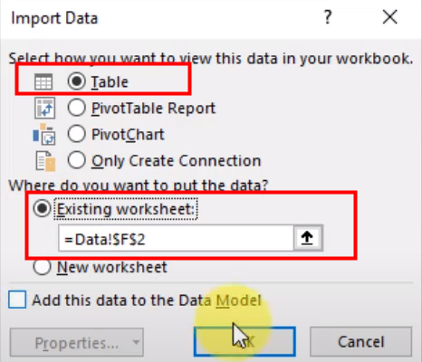 Remove duplicates in Excel with Power Query step 7
