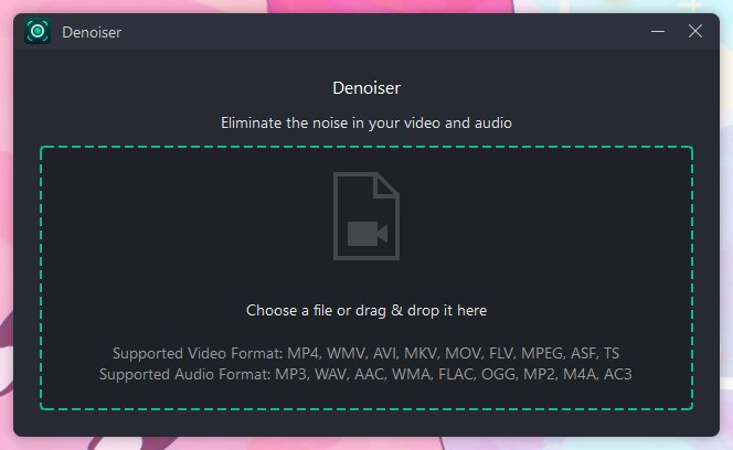 Remove Hiss from Audio via AWZ Screen Recorder