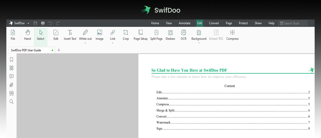 Best PDF editor SwifDoo PDF