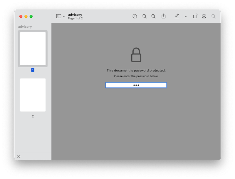 Enter Password