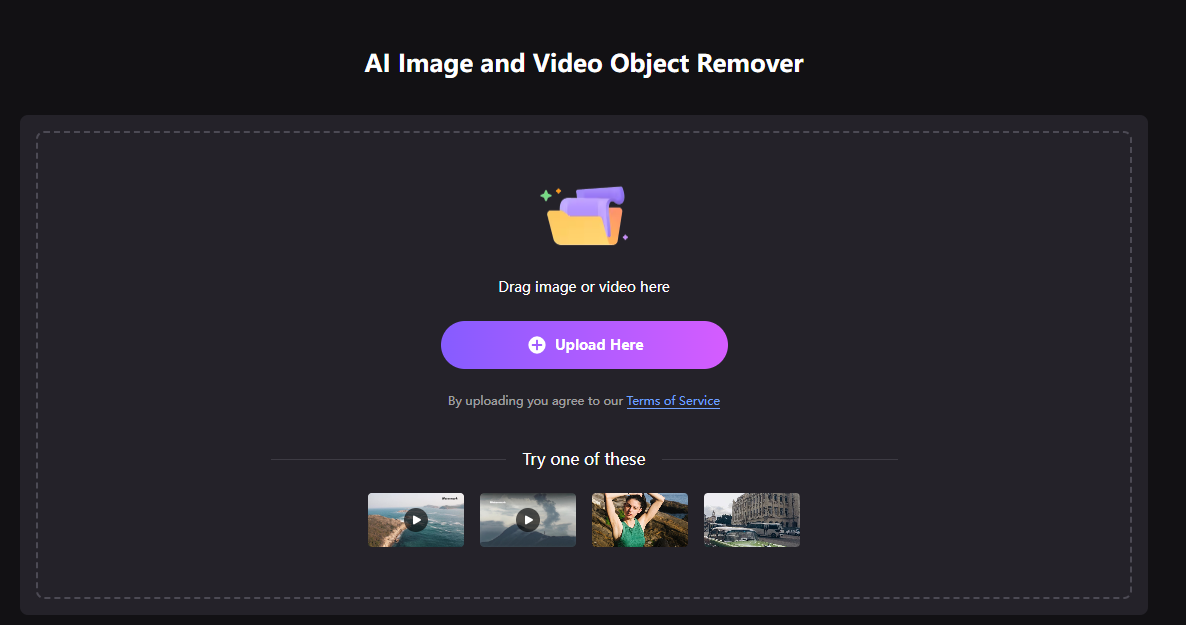 Remove watermark from video with AniEraser