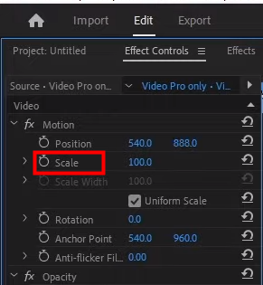 Remove watermark from video with Adobe Premiere Pro 1