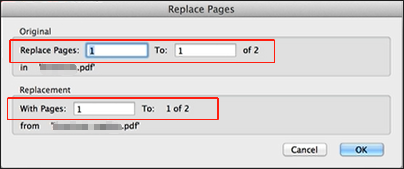 Adobe Acrobat Pro replace page in PDF step 3 | SwifDoo Blog