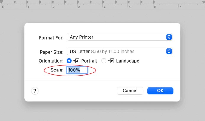 Use Preview to Resize a PDF