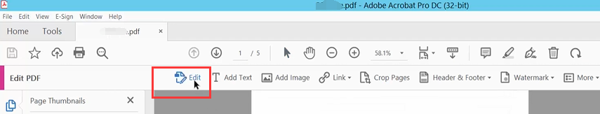 Resize a PDF Image with Adobe Acrobat