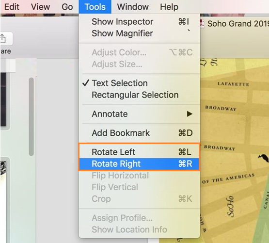 Rotate and Save a PDF on Mac