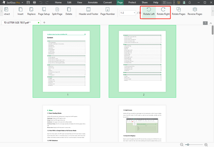 How to Rotate a PDF with iLovePDF Alternative 1