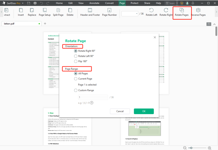 How to Rotate a PDF with iLovePDF Alternative 2