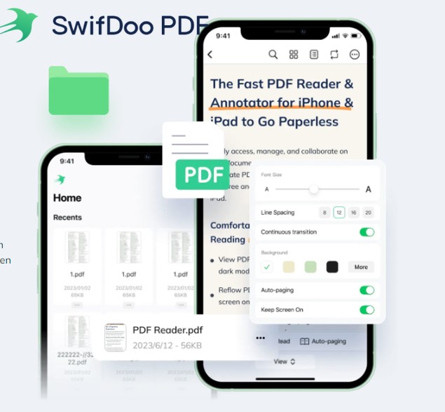 PDF auf iPhone öffnen & bearbeiten mit SwifDoo PDF