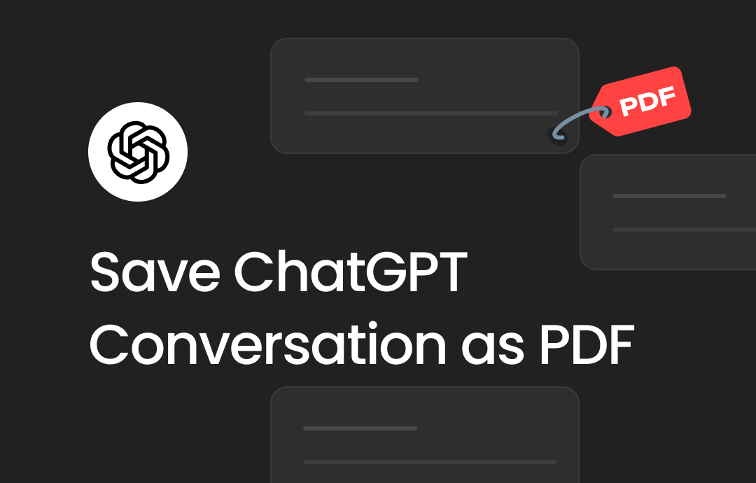 How to Save ChatGPT Conversation as PDF | Top 3 Ways