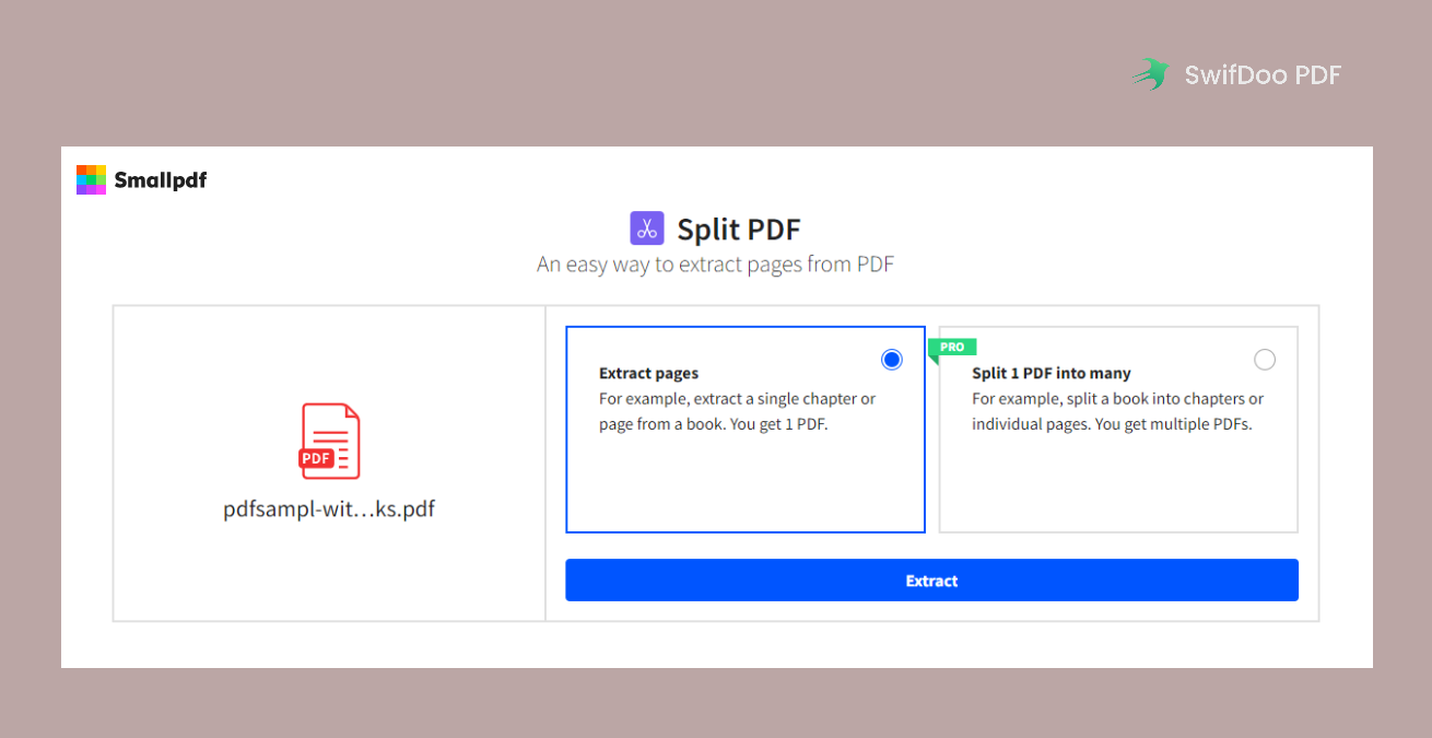 Save Specific PDF Pages Online