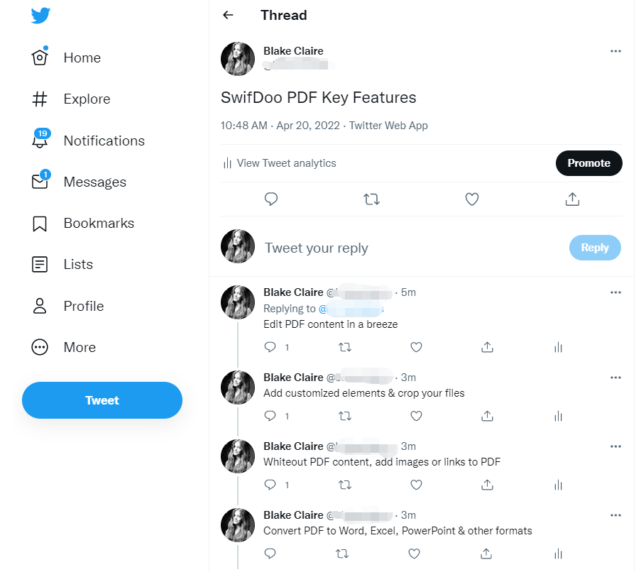 How to Save a Twitter Thread as a PDF