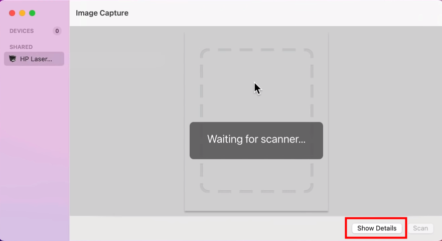 Scan multiple pages into one PDF with Image Capture 1