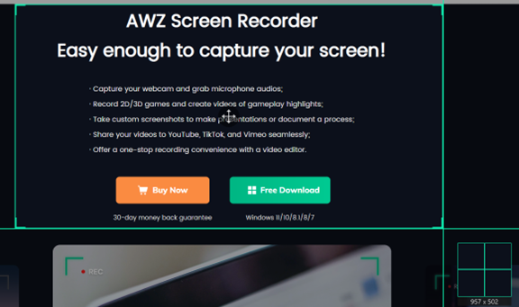 How to Record a Selected Region