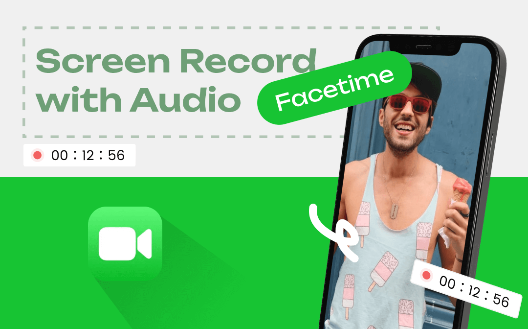 screen record audio on facetime