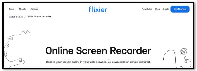 Best screen recorder for Chromebook - Flixier