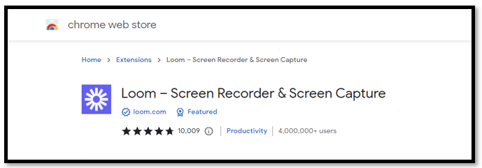 Best screen recorder for Chromebook - LOOM