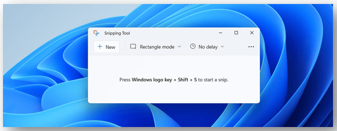 Screen recorder - Snipping Tool