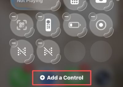 Add a Control