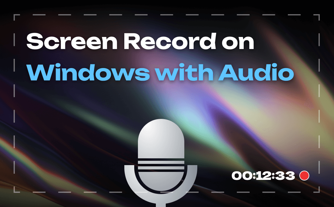 Screen Recording with Audio on Windows