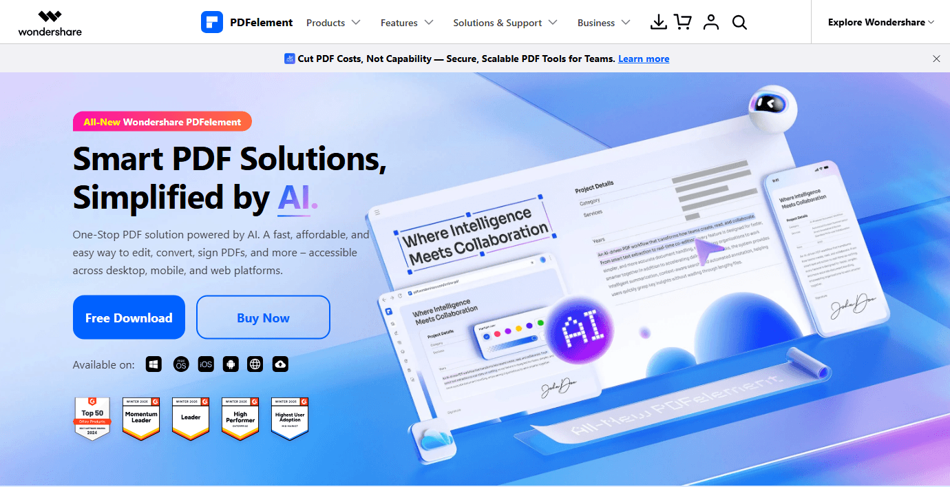 PDFelement PDF editor