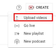 Send a video through email via YouTube 1