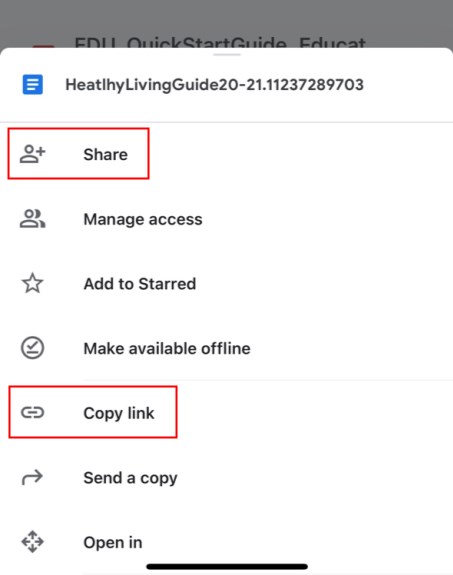 Google Drive Share PDF