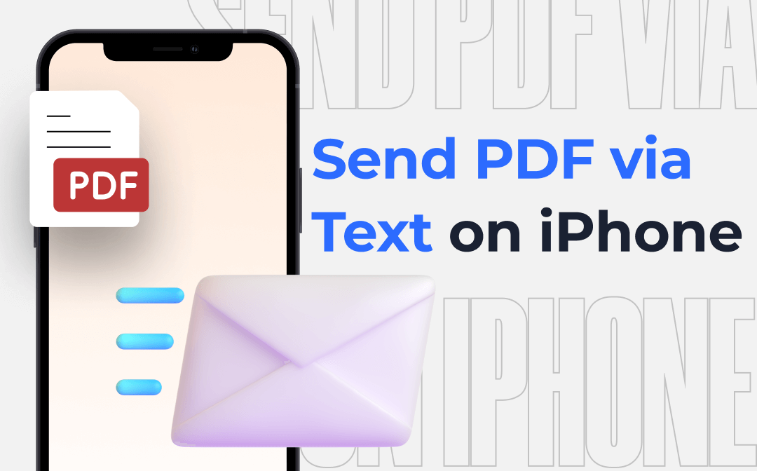 How to Send PDF via Text on iPhone | All Proven Methods