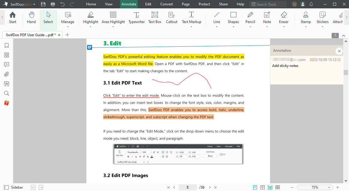 Read and edit Seven Days in June PDF with SwifDoo PDF