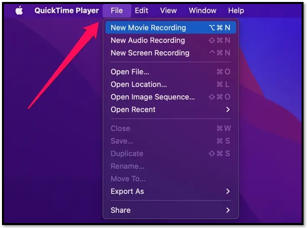 Share iPad screen on Mac in Quicktime Player