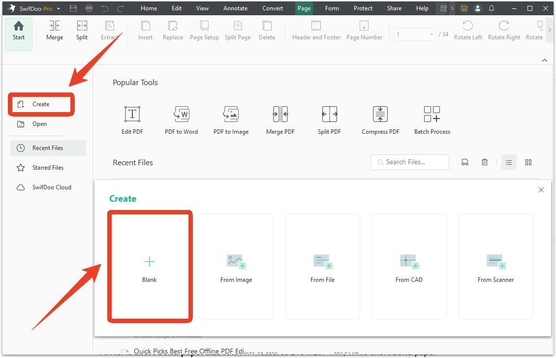 swifdoo pdf creator