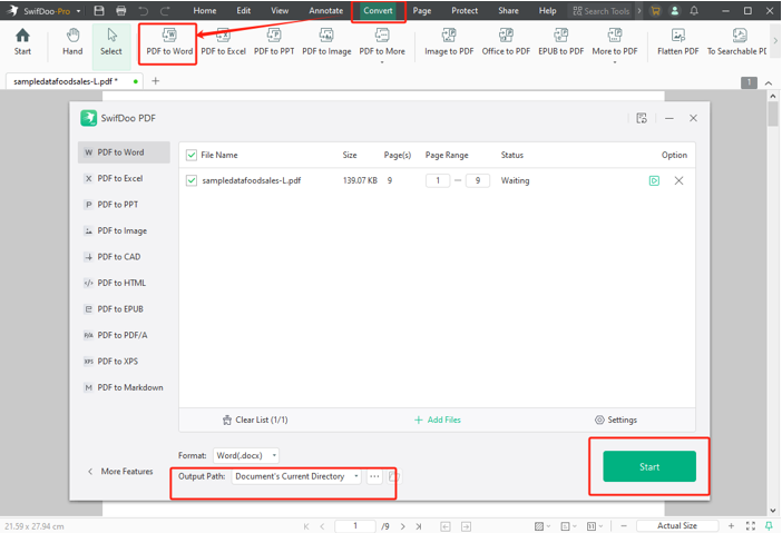 Pro Tip: How to Convert Excel to Word without Losing Quality 2
